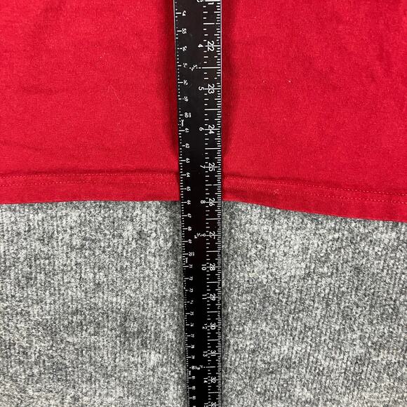 Russell T-Shirt Mens Size L Red Graphic Carnegie Mellon Cotton Tee - Picture 3 of 7